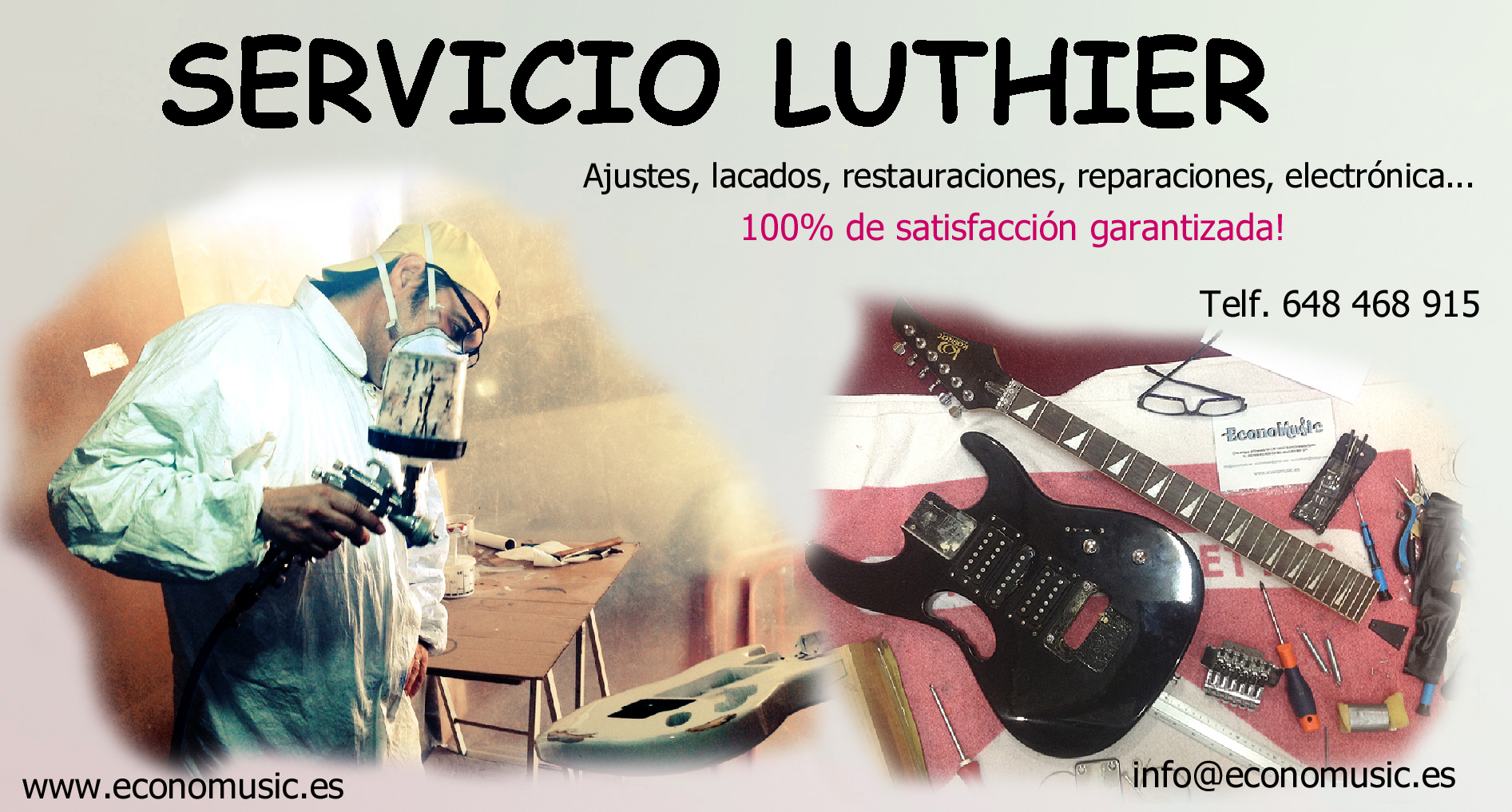 Servicio Luthier - Oscar Aragón Bragado ECONOMUSIC