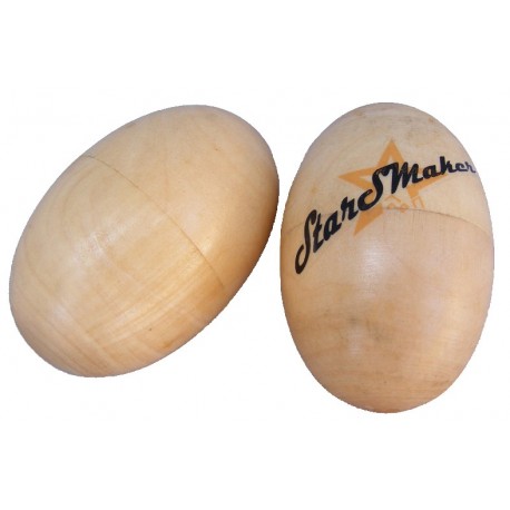 Huevos shaker Madera StarSMaker® SM-MA103