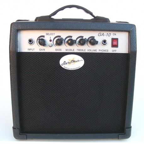 Amplificador guitarra 10W StarSMaker® SM-AGT10 