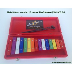 Metalófono Escolar StarSMaker® SM-MTL15 