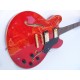 Guitarra eléctrica roja SM-GE016 StarSMaker Jazzy Gold2
