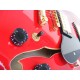 Guitarra eléctrica roja SM-GE016 StarSMaker Jazzy Gold7