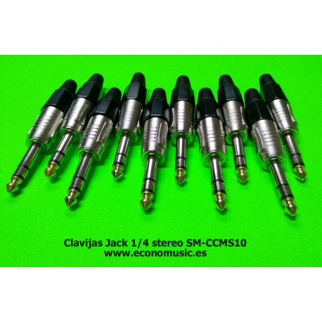 Clavija conector 1/4 macho mono StarSMaker® SM-CCMM