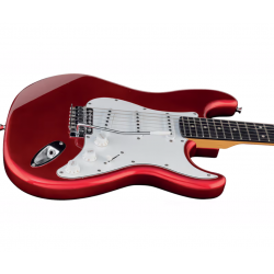 Guitarra eléctrica Strato roja