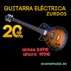 Guitarra eléctrica zurdos SM-GE008LP-Z StarSMaker estilo Gibson1