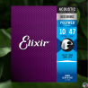 Elixir 6 cuerdas guitarra acústica 11000